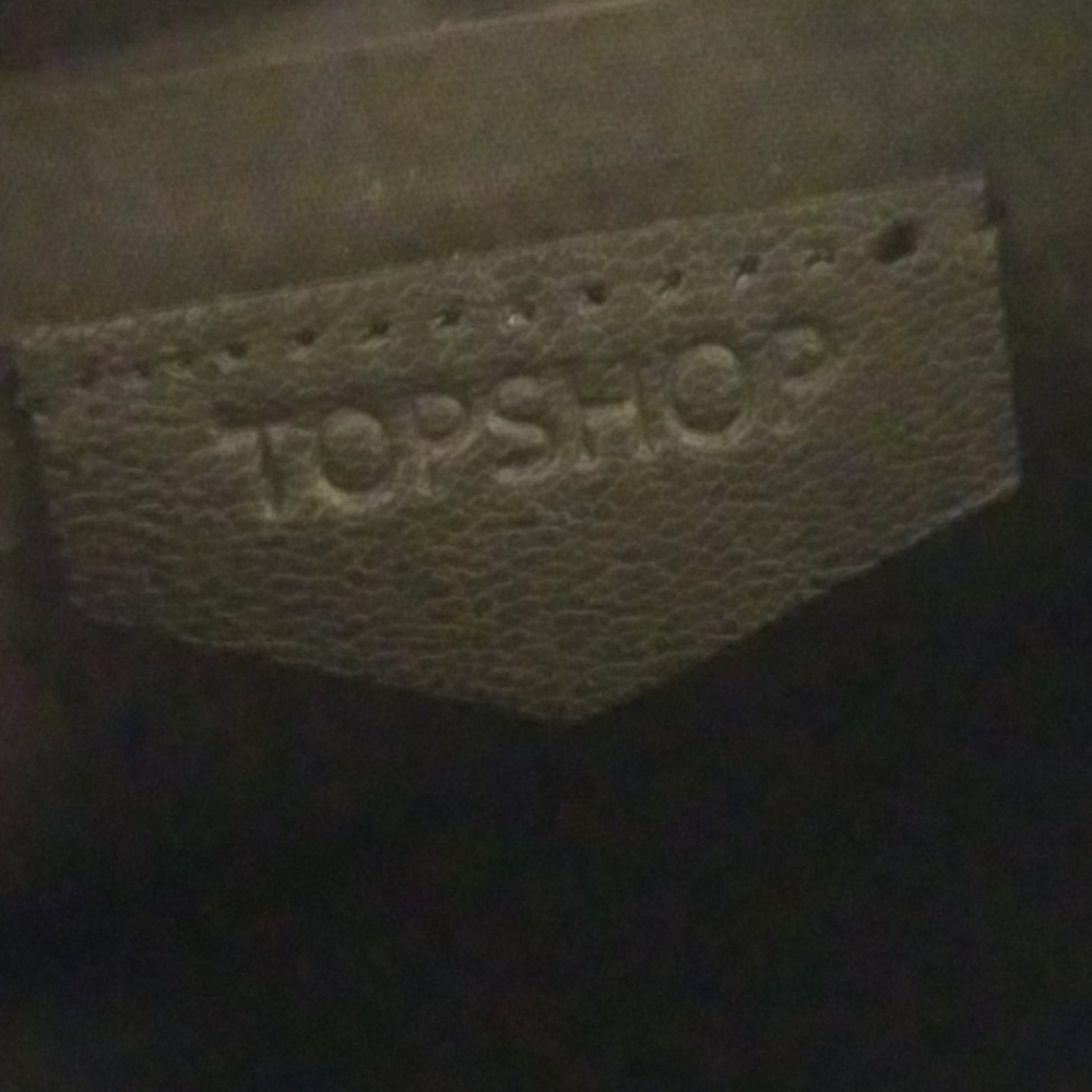 Black embroidered and studded clutch bag - Picture 3 of 3